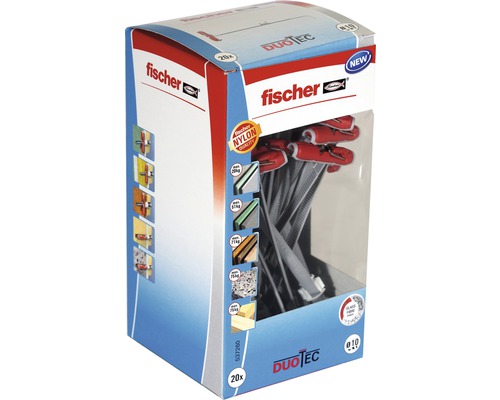 Fischer DuoTec Kippdübel 10 mm im Karton, 20 Stück