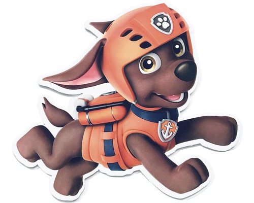 Wandsticker 3D Paw Patrol Zuma 29x31 cm