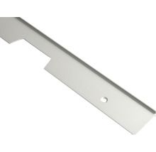 Aluminiumprofil mit Aussparung und Bohrung
