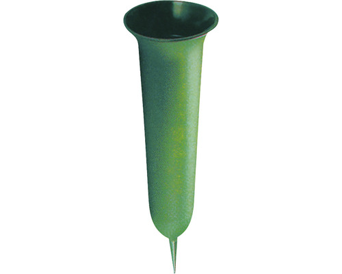 Grabvase H 32 cm grün