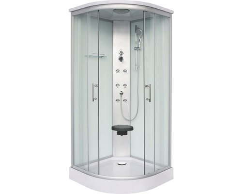 Fertigdusche Sanotechnik Rumba CL88 90x90x215 cm