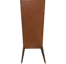 Sichtschutzzaun Vollflächig 80 x 180 cm rost