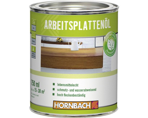 HORNBACH Arbeitsplattenöl farblos 750 ml HORNBACH Arbeitsplattenöl farblos 750 ml