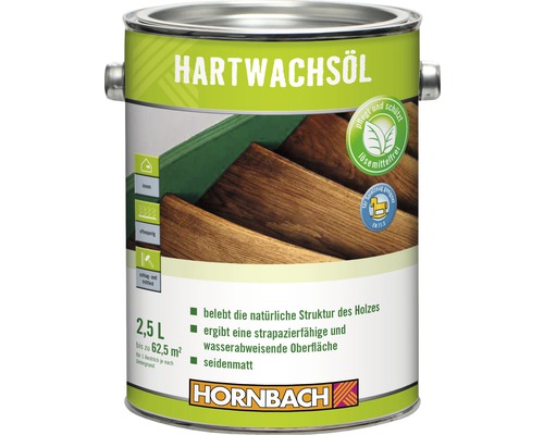 HORNBACH Hartwachsöl farblos 2,5 L HORNBACH Hartwachsöl farblos 2,5 L