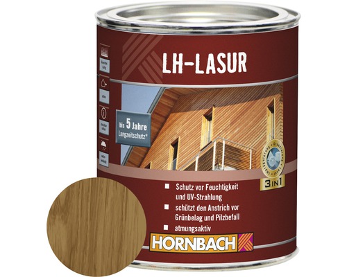 HORNBACH LH-Lasur eiche 750 ml