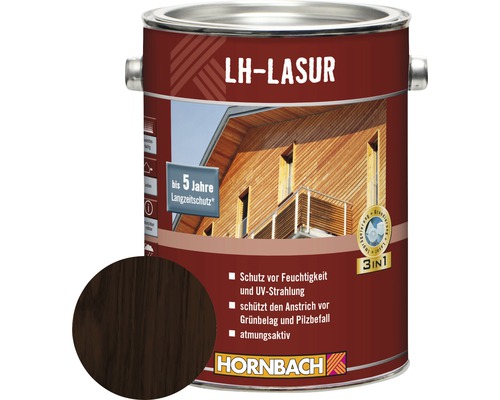 HORNBACH LH-Lasur palisander 2,5 L