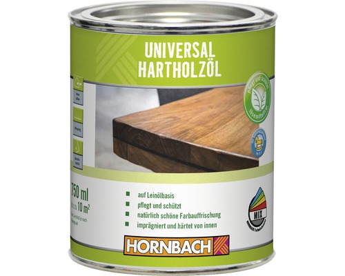 HORNBACH Universal Hartholzöl farblos 750 ml HORNBACH Universal Hartholzöl farblos 750 ml