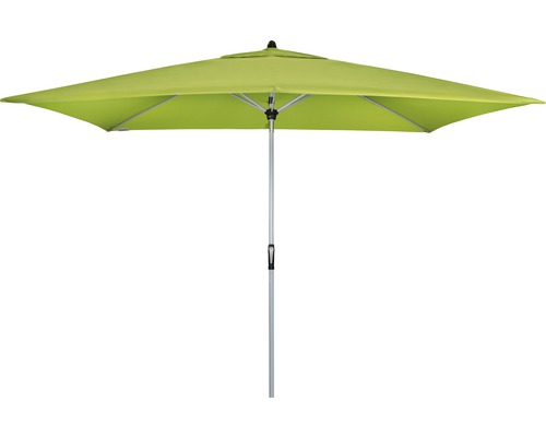 Sonnenschirm Marktschirm Doppler Active Auto Tilt mit Kurbelfunktion 300x200 cm Polyester fresh green