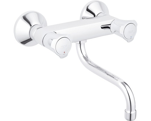 Spültisch-Wandbatterie Grohe Costa DN15 31187001 chrom