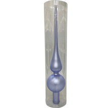 Christbaumspitze aus Glas in transparenter Verpackung