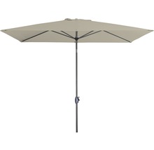 Rechteckiger Sonnenschirm mit Metallgestell