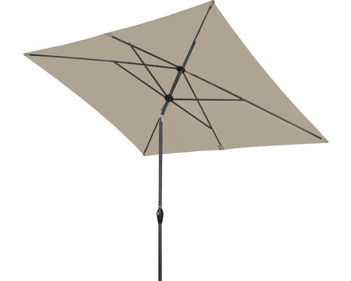 Rechteckiger Sonnenschirm für den Garten