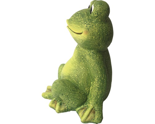Dekofigur Frosch sitzend