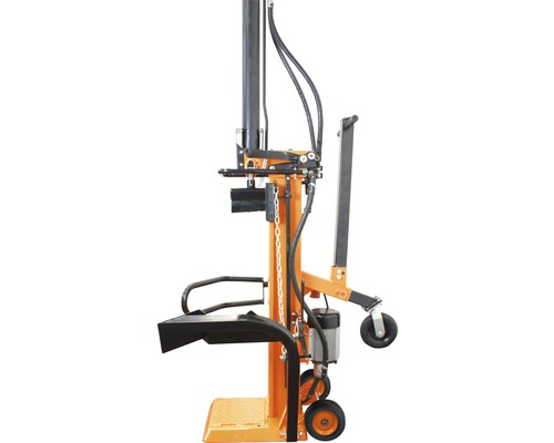 Holzspalter mit Rädern für den Transport