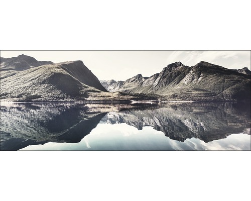 Glasbild Nordic Lake 30x80 cm GLA2125