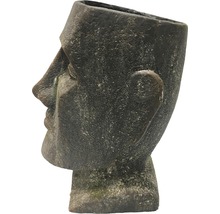 Gesicht-Blumentopf aus Steingut