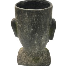 Blumentopf in Form eines Kopfes