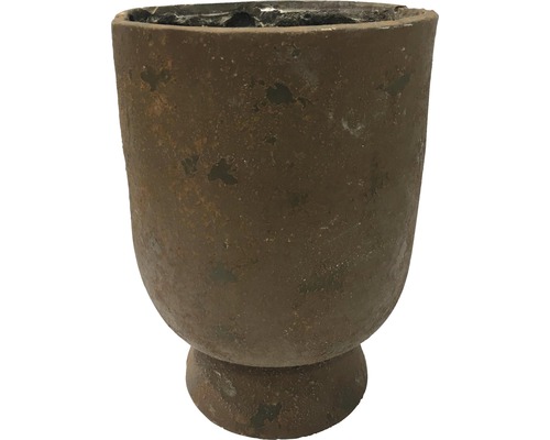 Dekorative Pflanzsäule aus Steingut