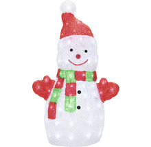 Schneemann-Figur mit Beleuchtung für die Weihnachtsdekoration