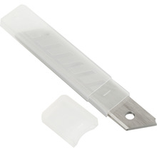 Cuttermesser-Klingen im Kunststoffbehälter