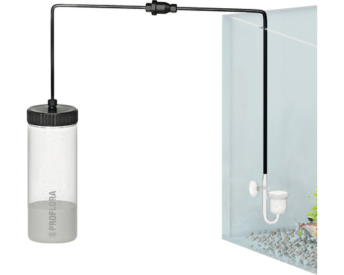 Aquarium CO2 Dauertest mit Indikatorflüssigkeit und Zubehör zur CO2-Messung