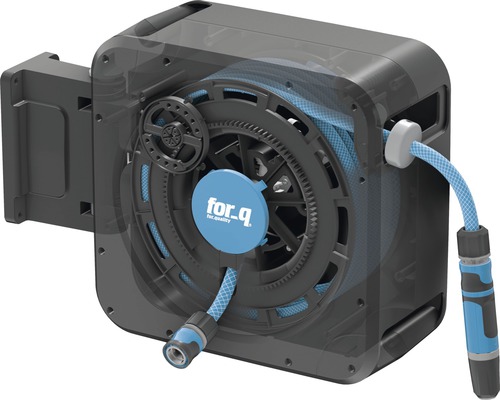 Aufroller mit Gartenschlauch