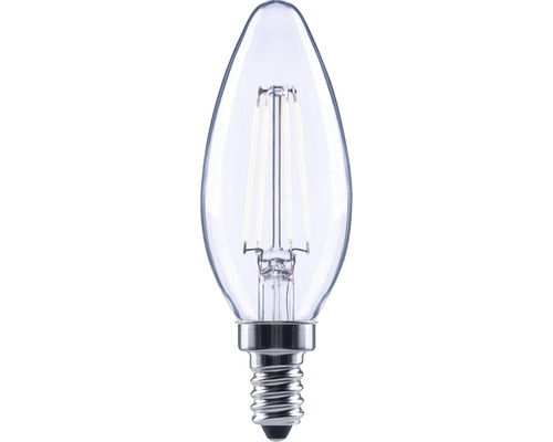 FLAIR LED Kerzenlampe dimmbar C35 E14/4W(40W) 470 lm 4000 K neutralweiß klar