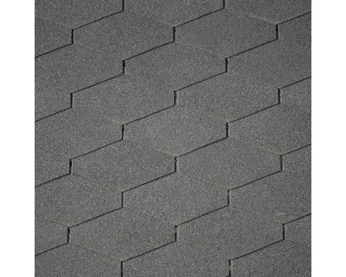 Bitumen Dreieckschindeln schwarz Pack = 2m² Bitumen Dreieckschindeln schwarz Pack = 2m²