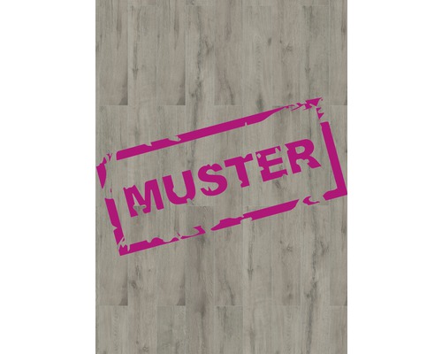 Handmuster zu Vinylboden GREEN VINYL Pinie gekälkt Landhausdiele Klickverbindung 1290 x 173 x 3,8 mm Muster von Laminatboden in Holzoptik