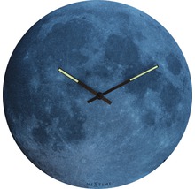 Nextime Uhr mit Monddesign und Zeitanzeige