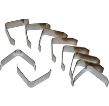 Mehrere Metallklammern
