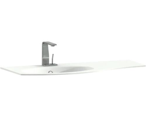 Waschtisch mit Armatur für das Badezimmer