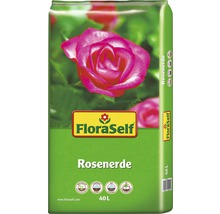 Floraself Rosenerde 40 Liter Packung