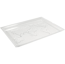 Weltkarte Relief aus Kunststoff