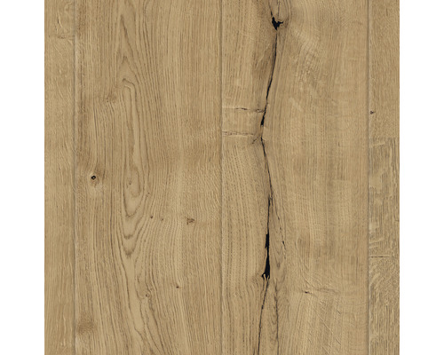 Kaindl Furnier-Parkett Aqua Pro Bradford Eiche Landhausdiele Gebürstet 1383 x 244 x 8,5 mm Holzbodenbelag aus Eiche mit Maserung