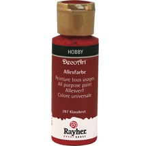 DecoArt Allesfarbe Hobby Farbe Klassikrot