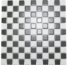 Mosaikfliese im Schachbrettmuster