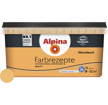 Eimer Alpina Farbrezepte hochdeckende Innenfarbe Matt Marrakesch