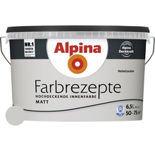 Alpina Farbrezepte Nebelzauber hochdeckende Innenfarbe, 6.5 Liter