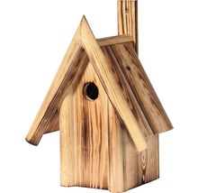 Vogelhaus aus Holz mit Einflugloch