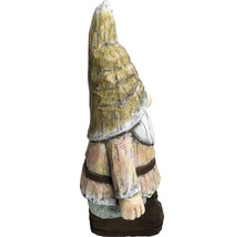 Gartenfigur Dekofigur Lafiora Gnom mit Lantern 31,5 x 23 x 56,5 cm rosa