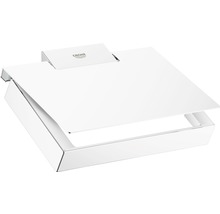 Toilettenpapierhalter Grohe Selection Cube mit Deckel chrom glänzend