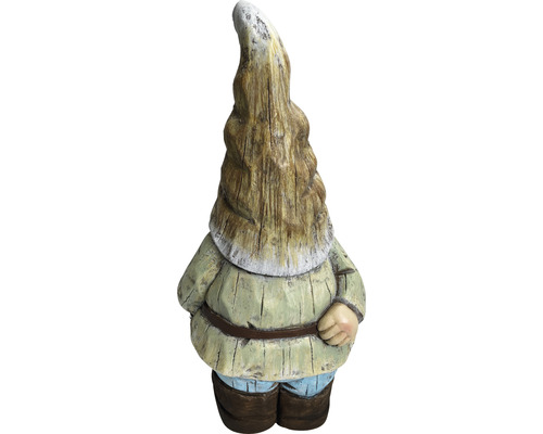 Gartenfigur Gartenzwerg von hinten