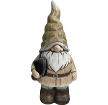 Gartenfigur Dekofigur Lafiora Gnom 21,5 x 17,7 x 43,5 cm rosa