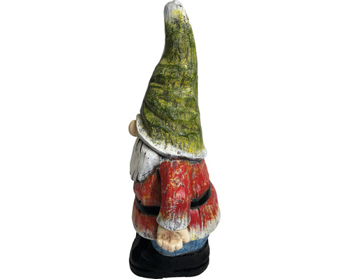 Gartenzwerg aus Kunststein mit spitzer Mütze