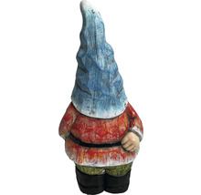 Gartenfigur Dekofigur Lafiora Gnom 21,5 x 18 x 44 cm rot