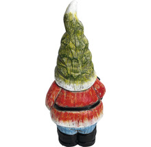 Gartenfigur Dekofigur Lafiora Gnom mit Schaufel 21,5 x 17,7 x 43,5 cm rot