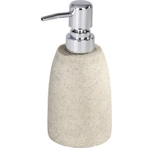 Seifenspender aus Stein mit Chrompumpe