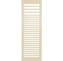 Holztür mit Lamellen