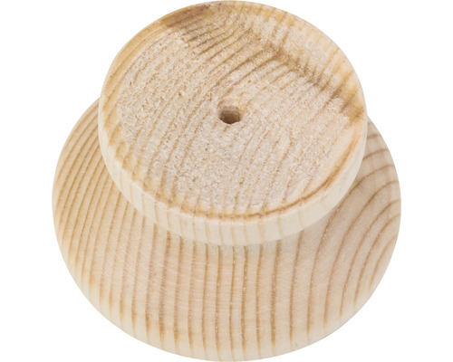 Holzknopf mit Loch